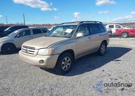 2005 Toyota Highlander V6 from USA, damaged, VIN JTEEP21A150091335